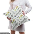 thumbnail image 4 of Ambesonne USA Fabric by the Yard Upholstery, Liberty Manhattan, 3 Yards, Yellow Grey White, 4 of 4