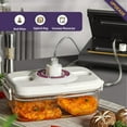 Axidou Vacuum Sealer Powerful 90Kpa, 7in1 Compact Food Preservation