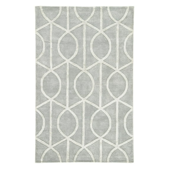 Jaipur Living Seattle Handmade Trellis Gray Silver Area Rug