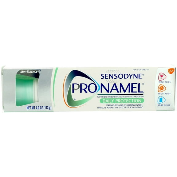 Sensodyne Pronamel Daily Fluoride Toothpaste For Hardens Enamel, Mintessence, 4 Oz
