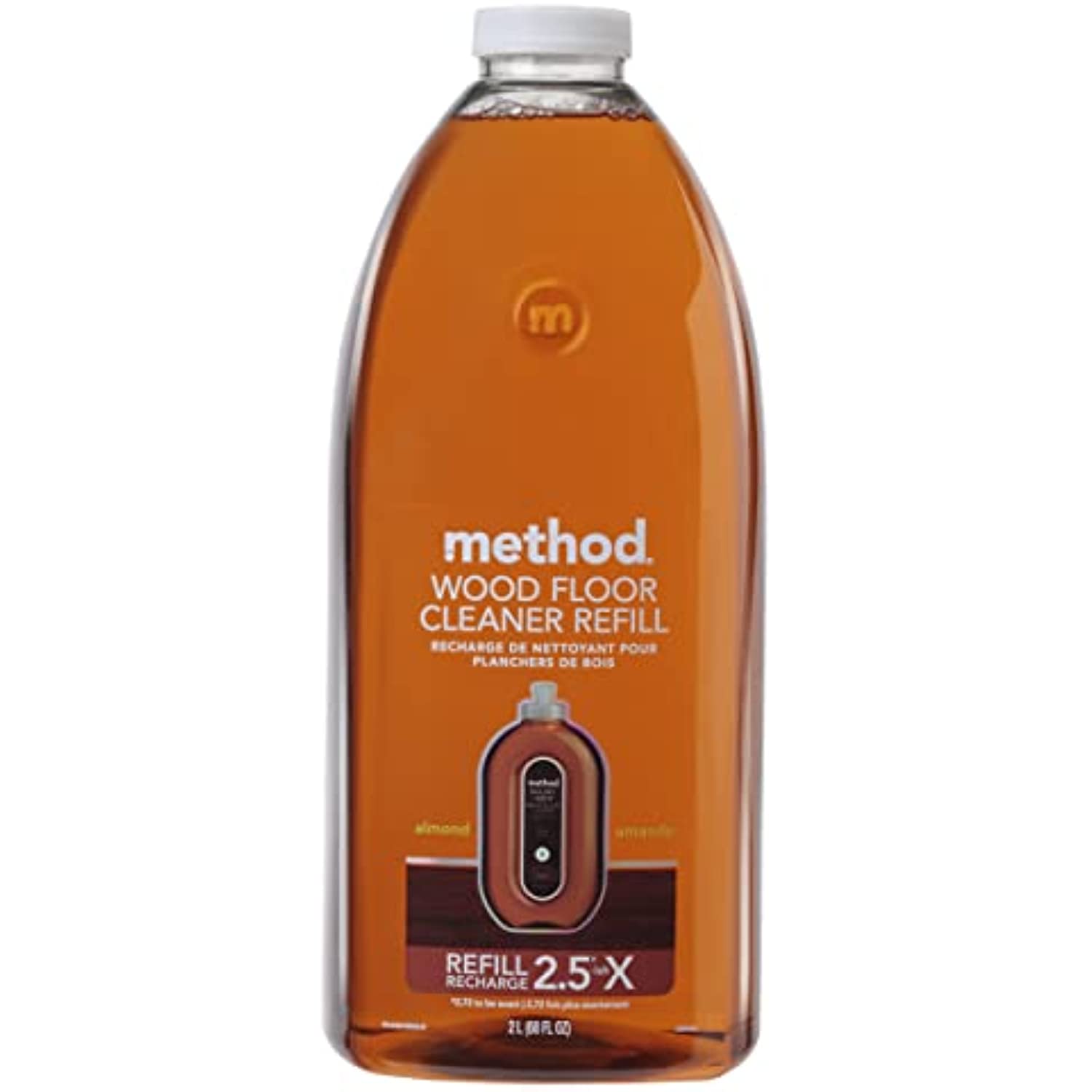 Method Hardwood Floor Cleaner, Squirt + Mop Refill, Use As Laminate Or Sealed Wood Floor Cleaner