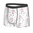 thumbnail image 2 of Wukai Cute Poodle Dog Print Men’s Underwear Breathable Boxer Briefs,&nbsp;Moisture Wicking & Breathable-X-Large, 2 of 7