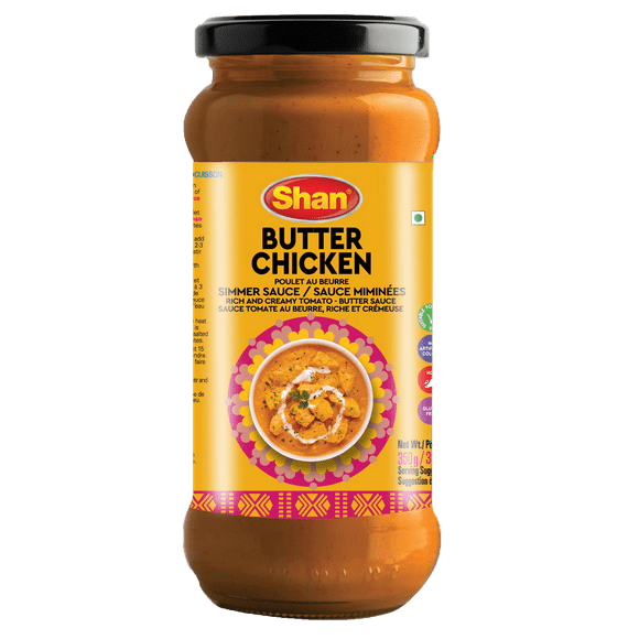 Shan Cooking Sauce Butter Chicken 6X350G, Shan Cooking Sauce Butter Chicken 6X350G
