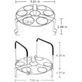 thumbnail image 2 of Stackable Egg Steamer Rack With Heat Resistant Silicone Handle Egg Steamer Rack, 2 of 5