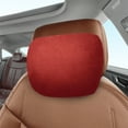 thumbnail image 1 of Almohada universal para reposacabezas de coche | Cojín ergonómico para el cuello | Tejido de lino y algodón para todo tipo de clima | Diseño de doble correa para conductor y pasajero | 30 x 19 x 7,5, 1 of 7