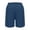 Blue, variant on Vivianyo HD Women's Elastic Waist Casual Shorts, Soft Lightweight Loungewear Shorts, Women's Hot Pink, Sizes S-4XL