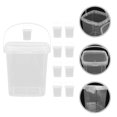 thumbnail image 4 of Estbridge 20 Pcs Dessert Cups 1 Gallon Bucket with Lid Clear Lids Ice Cream Multifunction, 4 of 6