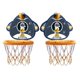 thumbnail image 3 of Aro De Baloncesto Para Niños, Material De PVC, Portería De Baloncesto Pequeña, Tablero Engrosado, Soporte De Pared Plegable Para Juegos Para Niños, 3 of 8