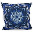 thumbnail image 2 of Simply Daisy 16" x 16" Shawl Geometric Print Pillow, 2 of 2