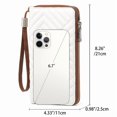 thumbnail image 3 of GAEKEAO Womens Wallet RFID Blocking Leather Large Capacity Long Purse Card Clutch Wristlet, 3 of 6
