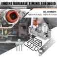 thumbnail image 2 of Juego de Solenoide de Válvula de Sincronización Variable Unique Bargains para Honda Pilot, 2 of 7