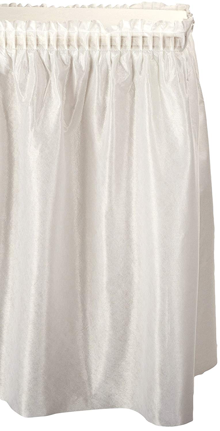 Table Set Linen-Like Table Skirting - Walmart.com