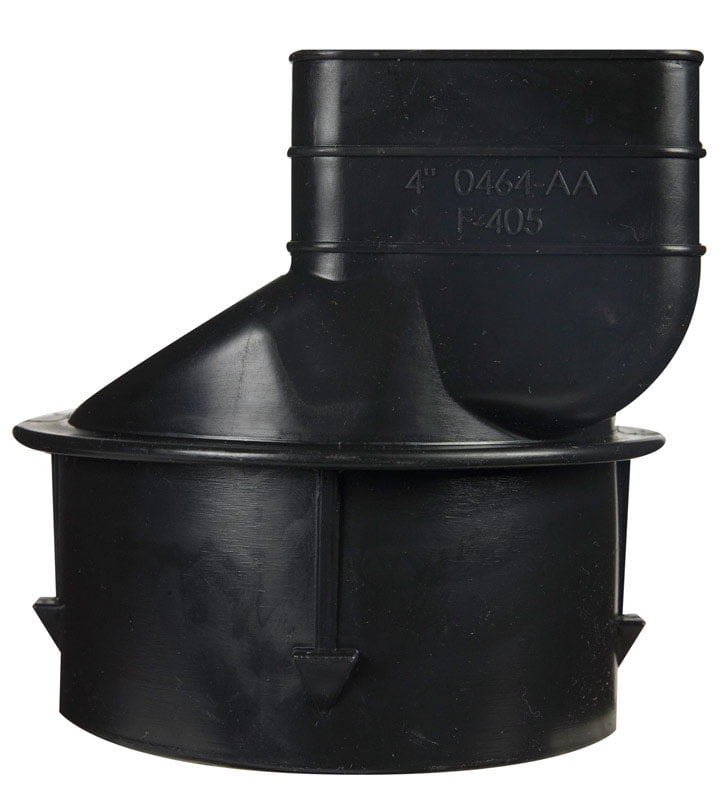 Hancor 0464AA 4 In. Downspout Adapter