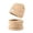 Khaki-2, variant on AWZXDE Cute Pumpkin Shape Kids Knit Beanie Hat Vertical Ribbed Warm Winter Cap With Fruit Top Decoration Soft Stretchy Headwear for Cold Daily Outdoor Wear Beige-3 - One Size