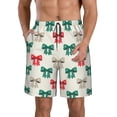 thumbnail image 1 of Fotbe Retro bows Trajes de Baño Estampados para Hombre, Shorts de Verano de Secado Rápido, Ropa de Playa, Bañadores-3X-Large, 1 of 6