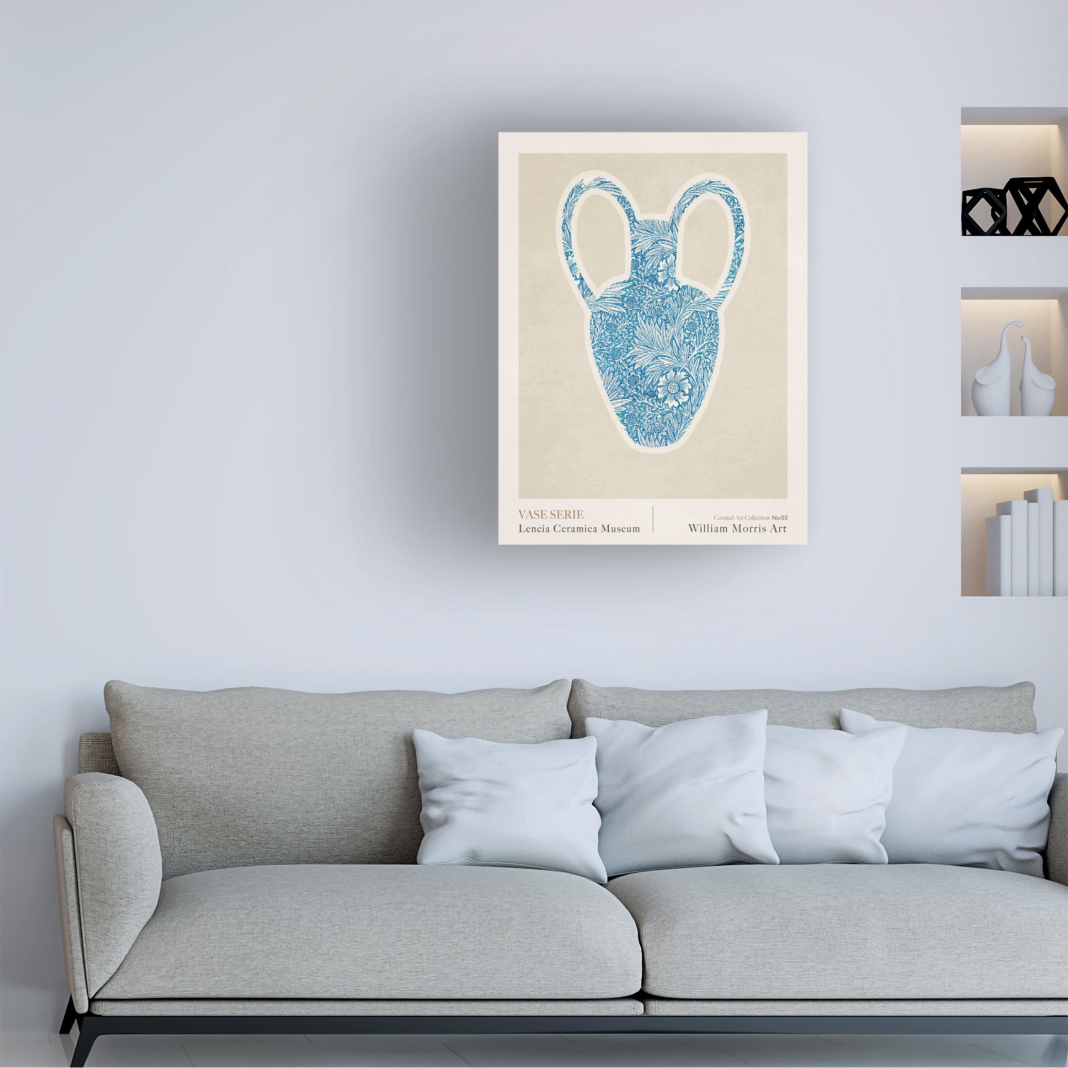 Trademark Fine Art Emel Tunaboylu  Greek 8 Canvas Wall Art