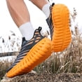 thumbnail image 5 of Lightweight And Breathable Men's Racing Shoes for Road Running; Outdoor Marathon Training Shoes And ; Low-top Sports Shoes for Fitness Exercise Anti-slip And Wear- Hiking Shoes  with Laces for Adults, 5 of 9