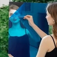 thumbnail image 7 of Peel and Stick Adhesive Mirror Sheet 40 X 50 Inch Wall Mounted Mirror for Living Room Bedroom Entryway Home Gym Mirror Wall Decor, 7 of 7