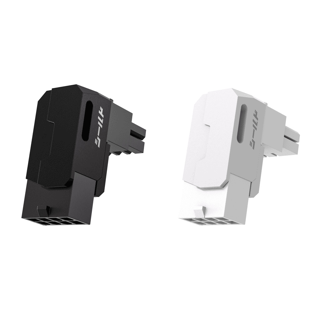 Adaptador GPU 8 Pines Ángulo Recto Conector 90 Grados Con Angulado (RVS ...