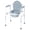 White, variant on Soaids 3-in-1 Mobility Bedside Commode Chair, Adjustable Height, Portable, with Bucket and Splash Guard, 300 lb Capacity, for Seniors & Adults