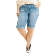 Dollhouse Junior's Plus Cuffed Bermuda