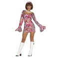 thumbnail image 1 of Fiestas Guirca Ensemble de Costume Disco de Nuit pour Femmes, 1 of 4