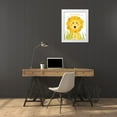 thumbnail image 3 of Marrott, Stephanie 12x14 White Modern Wood Framed Museum Art Print Titled - Save The Lions, 3 of 4