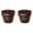 Z-Coffee 2PCS, variant on CHELIASD Rustic Wooden Barrel Planter: Wood Barrel Bucket Flower Pots Indoor Outdoor Plants Boxes Container for Home Garden Patio Backyard