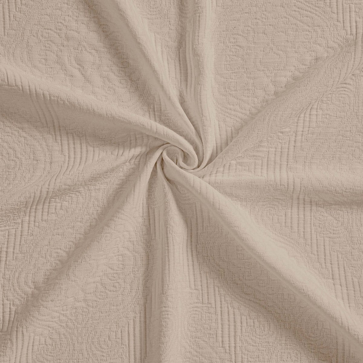 Superior 3-Piece Florin Cotton Matelasse Linen Bedspread Set, Full