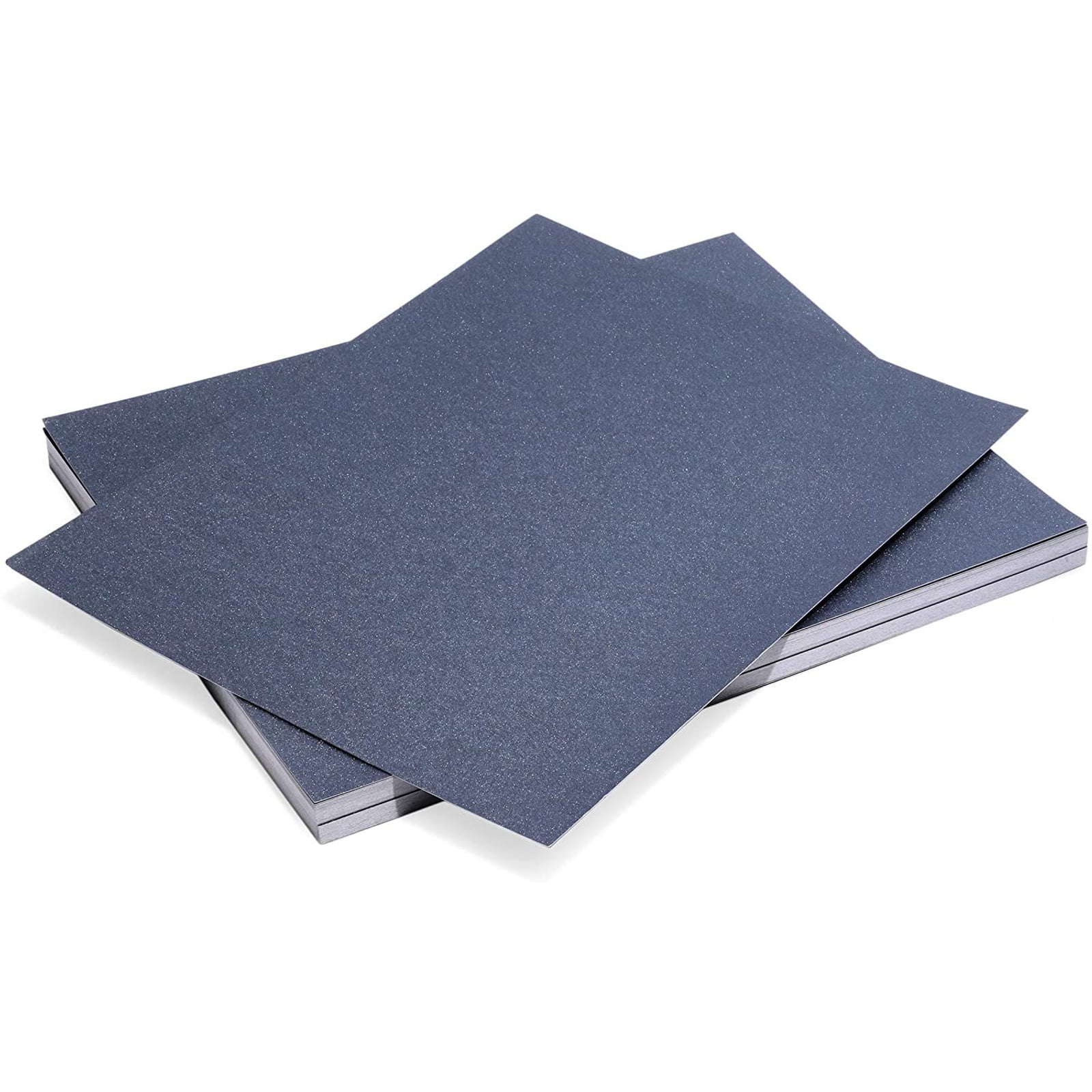  36 Sheets Navy Blue Shimmer Cardstock, 8.5 x 11 Metallic  Cardstock Paper, 250gsm/92lb Cover, Double Sided Pearlescent Paper Card  Stock for Invitations, Card Making, DIY Crafts : Arts, Crafts 