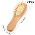 thumbnail image 2 of COMPUKAS 3Pcs Airbag Massage Comb Set Wooden Hairbrushes for Comfortable Scalp Care, 2 of 5