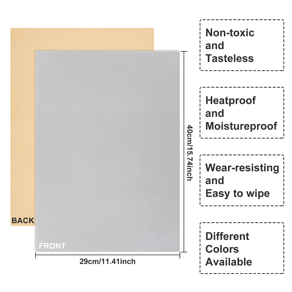 Jewelry Flocking Cloth Self-adhesive Fabric Light Grey 40x28.9~29cm 12sheets/set