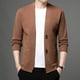 thumbnail image 3 of Suéteres de punto nuevos para hombre, de primavera y otoño, de alta calidad, informales, versátiles, sueltos, tipo cárdigan, chaqueta, 3 of 5