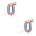 thumbnail image 1 of yingyy Party Balloon with Gradient Color Birthday Party Decor Aluminum Foil Balloon 32 Inch, Number 8 1 2PCS, 1 of 6