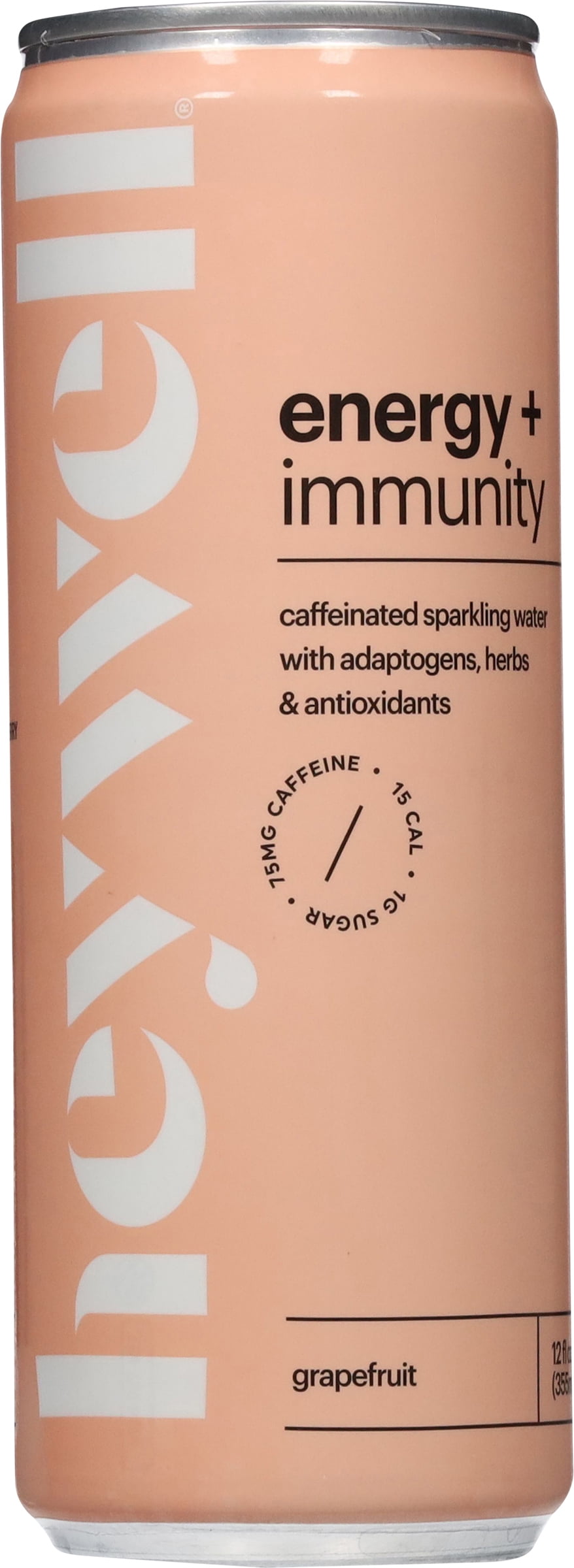 Heywell Energy + Immunity Grapefruit Sparkling Water 12 fl oz