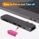 thumbnail image 3 of Cellphone PC Silicone Female End USB Port Cover Cap Anti Dust Protector Red 10 PCS, 3 of 7