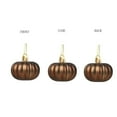 thumbnail image 6 of KUAZOU 16 Pcs Fall Pumpkin Hanging Ornament Thanksgiving Tree Decorations Mini Pumpkin Ball Decorations Farmhouse Fall Ornaments for Small Tree for Autumn Thanksgiving Halloween Christmas, 6 of 6