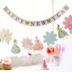 thumbnail image 1 of Feliz año Corazones Garland Inicio Bandera símbolo Colgando Decoración 3 M Colcomx Feliz Año Nuevo Banner de papel, 1 of 8