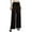 Black, variant on Daiosportswear Drawstring Baggy Wide Leg Jeans for Women High Waisted Pull On Jeans Denim Pants with Pockets,Pants for Women Black S(S)