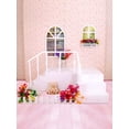 thumbnail image 1 of BSDHOME Polyester Pink Room Flowers Bears Photography Backdrops Photo Props Studio Background 5x7ft, 1 of 2