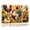 Color 2, variant on 8 Pack Art Acoustic Panels Sound Absorbing Retro Floral Warm Tones Orange Red Yellow Decorative Soundproof Wall Panels Self Adhesive for Nursery Game Room Bedroom 48"x32"