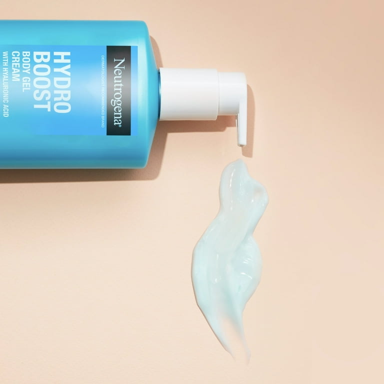 Neutrogena Hydro Boost Body Gel Cream, Daily Moisturizer for Dry