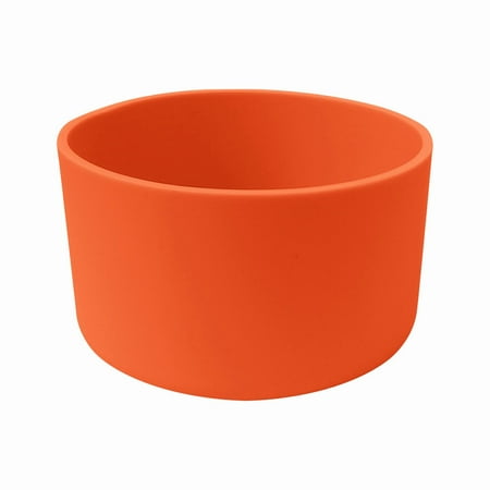 

Njspdjh 7.5cm Silicone Non Slip Cup Sleeve Stainless Steel Cup Spacepot Silicone Base Silicone Sleeve