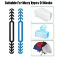 thumbnail image 5 of 1/5/10pcs For Kids Adult Ear Protector Masks Buckle Holder Anti-slip Adjustment Face Mask Ear Hooks Masks Belt Strap Anti-slip Extension Clasp Extension Hook BLACK 10PCS, 5 of 8