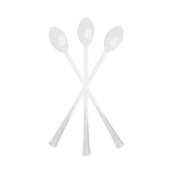 Fineline Settings 6511-CL Clear Cocktail Spoon