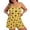 Yellow, variant on CQXIDFH Pj Sets for Woman Plus Size Sleeveless Tank and Shorts Pajama Set 2 Piece Soft Nightwear Casual Lounge Home Wear