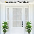 thumbnail image 4 of rabbitgoo Window Privacy Film Frosted Glass Window Film Removable Window Vinyl Door Window Clings Sticker for Home Decor, 35 x 77 inches, 4 of 10