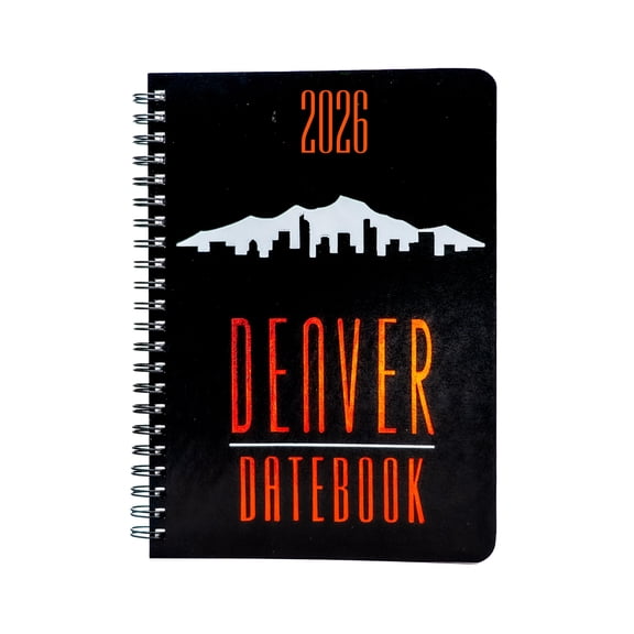 2026 Denver, Colorado Datebook & City Planner – Resource Guide with Daily, Weekly & Monthly Views – 3 Year Reference Calendar Multi Purpose Travel Notebook Guide & Adventure Diary