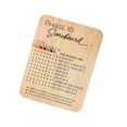 thumbnail image 4 of Tablero de puntuación Phase Ten 2025 Nuevo tablero de puntuación Phase Ten de madera con 8 clavijas de colores para juegos de cartas de mesa para, 4 of 9