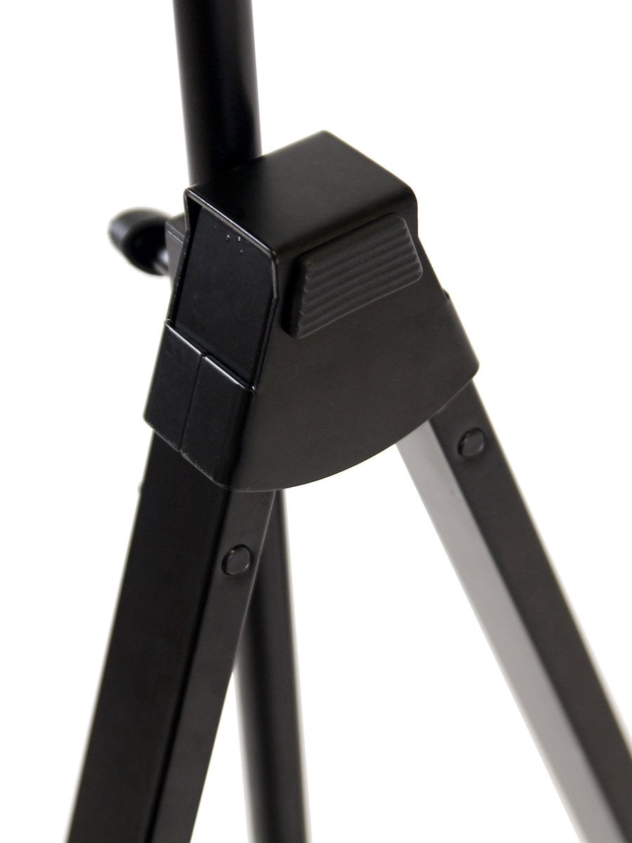 Gearlux Adjustable Cello Stand with Hook for Bow, 46-Inch Maximum Height, Collapsible for Easy Storage, Suitable for 1/2, 3/4, 7/8, 4/4 Scale